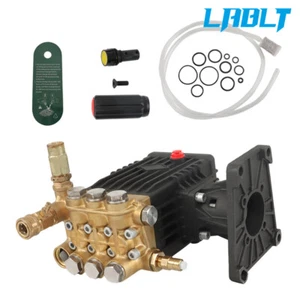 LABLT 4 GPM Pressure Washer Pump Power Washer Pump 1" Shaft Horizontal 4400 PSI - Picture 1 of 14