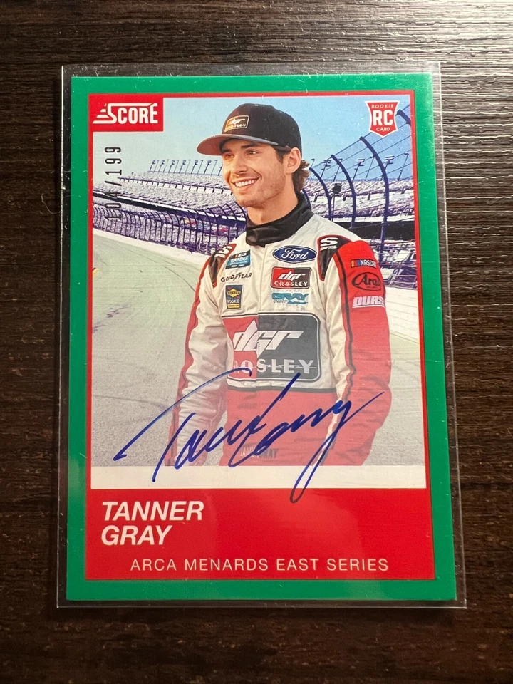 A100,242 - 2020 Score Autographs #7 Tanner Gray/199 - Image 1 of 1
