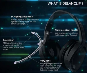 DelanClip - Head Tracking, FaceTrackNoIR, Freetrack, compatibile with TrackIR - Bild 1 von 2