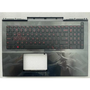 For DELL 7566 7567 Laptop Keyboard Palmrest Upper Case with Backlit 0KN55 00KN55 - Picture 1 of 3