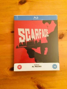 Scarface Steelbook Blu Ray Zavvi Exclusive 1000 Copies Ltd Edition OOP - Picture 1 of 2