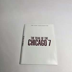 THE TRIAL OF THE CHICAGO 7 Consideration FYC Feature Awards Netflix 2020 dvd1 - Picture 1 of 3