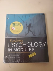 Exploring Psychology in Modules, 10th Edition Loose Leaf - Bild 1 von 1