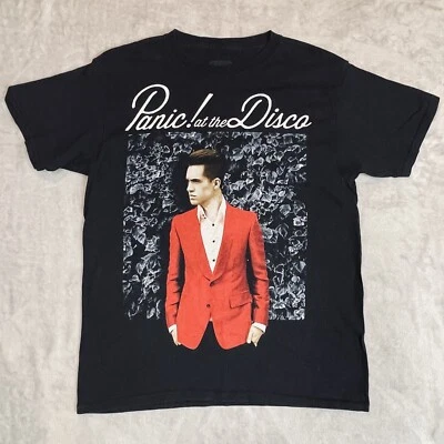 Men's Panic At The Disco Black T Shirt XS-Small Pop Punk Graphic - Image 1 of 4