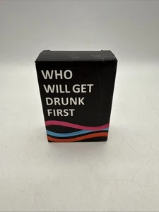 Who Will Get Drunk Primer Juego Divertidos Juegos de Cartas Nuevo - Imagen 1 de 2