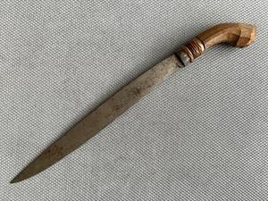 Vintage Filipino Philippines light utility bolo knife barung Moro Mindanao - Picture 1 of 6
