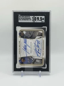2023 Topps Definitive DAV-BFE Adrian Beltre Felix Hernandez Dual Auto /25 SGC9.5 - Picture 1 of 2