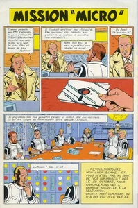 JACOBS TED BENOIT BLAKE ET MORTIMER PLAQUETTE CCM MICRO MISSION MICRO VERSION 2 - Imagen 1 de 4