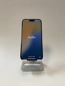 Apple iPhone 15 Pro - 256GB - Schwarz Titan (Ohne Simlock) - Fairer Zustand - Bild 1 von 3