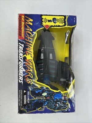 Machine Wars Transformers Evil Decepticon Starscream Action Figure New Kenner - Image 1 of 4