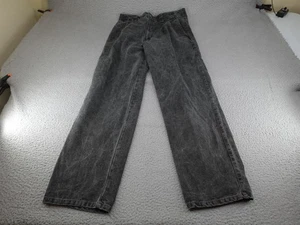 Vintage Dockers Pants Mens 38x34 Black Baggy Straight Leg 90s Skater Skate - Picture 1 of 13