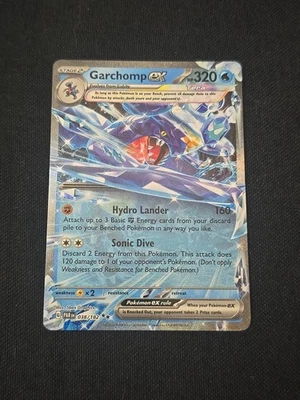 Garchomp ex 038/182 SV04: Paradox Rift Double Rare Holo Pokemon TCG Near Mint - Image 1 of 2