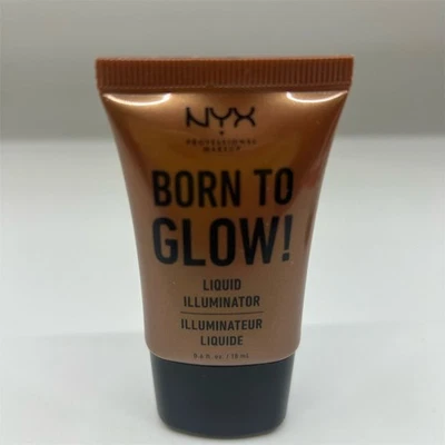 NYX Born To Glow Liquid Highlighter Sun Goddess Gold Vegan  - Image 1 of 3