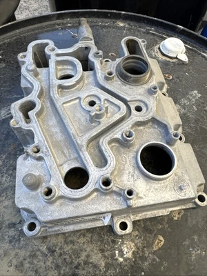 05-07 Ford F250 F350 6.0 6.0L Diesel Enfriador de Aceite Carcasa Conjunto OE Foto 1 de 3