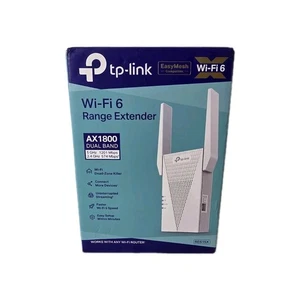 TP-Link AX1800 RE615X WiFi 6 Range Extender Dual Band WLAN Repeater - Bild 1 von 15