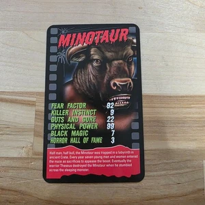 Minotaurus ~ Horror 2020 Top Trumps Kartenspiel mit Glow In The Dark Hülle - Bild 1 von 3