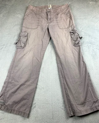 The North Face女式工装裤灰色100%纯棉7383 — 第 1/4 张图片