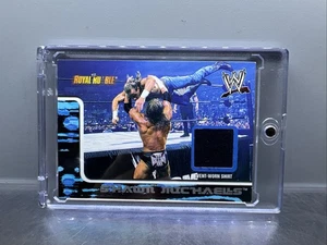 2002 Fleer WWE Royal Rumble Shawn Michaels Event Worn Shirt Patch Card Rare - Bild 1 von 6