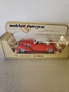 MATCHBOX Models of Yesteryear 1937 Cord 812 Sedan Y18-1 - Picture 1 of 3
