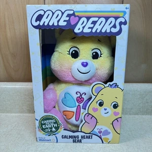 Cuidado Osos Calmante Corazón Oso 14" Peluche Relleno Abrazable Ecológico - Imagen 1 de 4