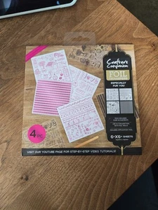 Crafter's Companion * Foil Transfers * 4 6x6" sheets * Especially Fur You New - Picture 1 of 6