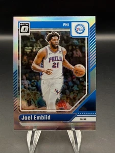 2024-25 Donruss Optic Basketball - Joel Embiid Holo Prizm #19 Philadelphia 76ers - Bild 1 von 3
