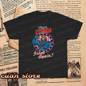 T-shirt nuova He Man Make Eternia Great Again LOGO LOGO divertente taglia dalla S alla 5XL - Foto 1 di 3