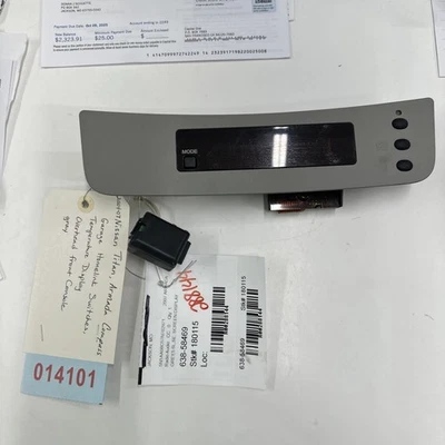 Nissan Titan Armada 2004 2007 consola delantera pantalla superior HomeLink OEM 014101 Foto 1 de 4