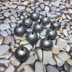 Blei Gewichte Grundblei  Blei mit Wirbel ~33 Gramm Set 10 Stück  1Kg/ 14,99 € - Bild 1 von 2