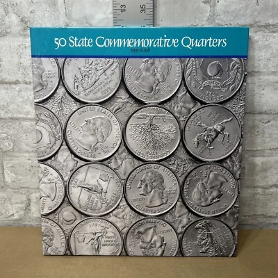 1999 thru 2008 Statehood Quarter Collection Folding Book NEW unused - Image 1 of 4