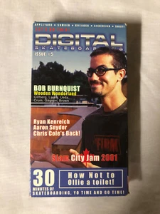 Digital Skateboarding Issue #5 [VHS] 2001 bob burnquist slam city jam appleyard - Imagen 1 de 2