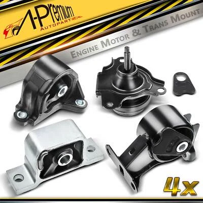 4x Engine Motor & Transmission Mount for Honda CR-V 2002-2006 L4 2.4L Automatic - Image 1 of 4