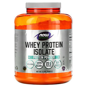 Sports, Whey Protein Isolate, Unflavored, 5 lbs (2,268 g)