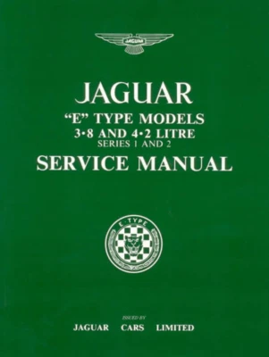 Jaguar E-Type Mk1 Mk2 1961-1971 Manuale officina servizio riparazione - Immagine 1 di 4