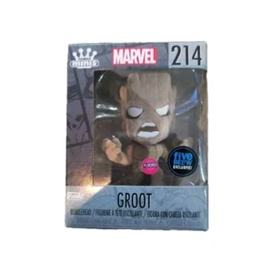 Funko Minis: Marvel - Groot # 214 (Flocked) - Five Below (Exclusive) - Picture 1 of 3