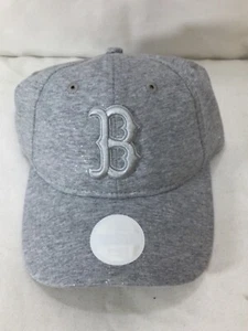 New Era 9Twenty Boston Red Sox Hat Cap Womens / Ladies / Girls Adjustable Grey - Picture 1 of 4