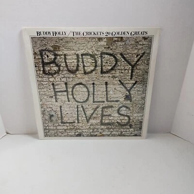 Buddy Holly / The Crickets~20 Golden Hits~1978 MCA Records LP~MCA-3040 NEW SEAL - Image 1 of 4