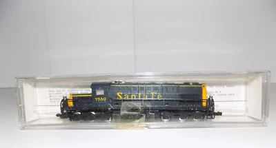 Model Power N Scale ALCO RSD-15 Locomotive Santa Fe #7550 NIB - Image 1 of 3