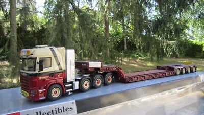 WSI 9300 SCANIA TRACTOR 8X4 & SEMI ABBASSATO NOOTEBOOM " VAN MAANEN " (NL) - Immagine 1 di 4