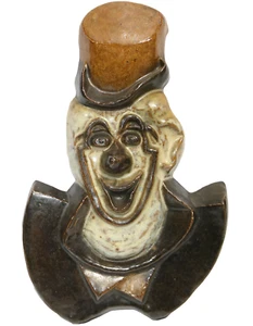 Art déco Clown Zirkus Keramik Maske Gesicht - Bild 1 von 9