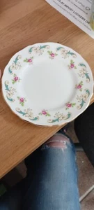 CROWN STAFFORDSHIRE WENTWORTH GREEN SIDE PLATE - Picture 1 of 3