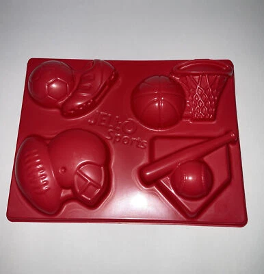Jello JELL-O Jigglers Mold Sports! Basketball; Baseball; Football; and Soccer! - Image 1 of 4