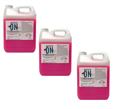 ANTIVIR ON 3 x 5liter Scheibenenteiser Scheiben Enteiser Eisblocker Enteiserspray -60° [R]