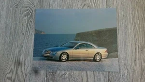 Mercedes C215 Clase S cupé prensa medios folleto fotográfico relacionado 1999 - Imagen 1 de 2