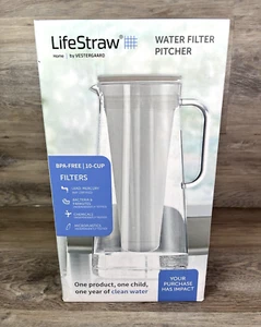 LifeStraw Home 10 cup Blue Water Filter Pitcher Style New - Picture 1 of 13