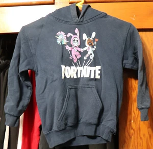 Fortnite Hoodie Pullover Youth Boys Extra Small YXS EUC 4-5 - Picture 1 of 3
