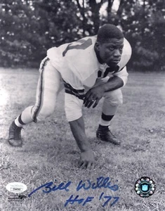 Bill Willis Signed Cleveland Browns 8x10 Glossy Color Photo - JSA Authentication - Picture 1 of 3