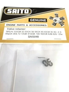 Retenedor de válvula modelo R/C Saito SAI5048 50 56 65 72GK 91 82 motor saito avión - Imagen 1 de 2