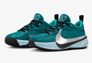 Nike Zoom Freak 5 (GS) All-Star Basketball Shoes Geode Teal FN1356-300 Youth NEW - Picture 1 of 9