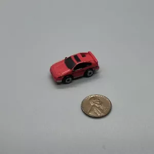 Vintage Micro Machines Galoob Pontiac Fiero Hot Pink/Red Mint Condition RARE - Picture 1 of 6